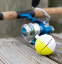 Load image into Gallery viewer, EzOn Bobber (2") Yellow <i>2 Per Pack</i>
