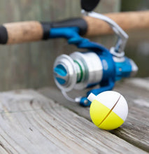 Load image into Gallery viewer, EzOn Bobber (1.5”) Yellow <i>2 Per Pack</i>